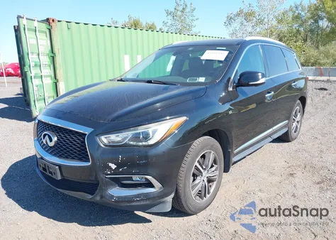 2018 Infiniti Qx60 из США, поврежденный, VIN 5N1DL0MM0JC519812